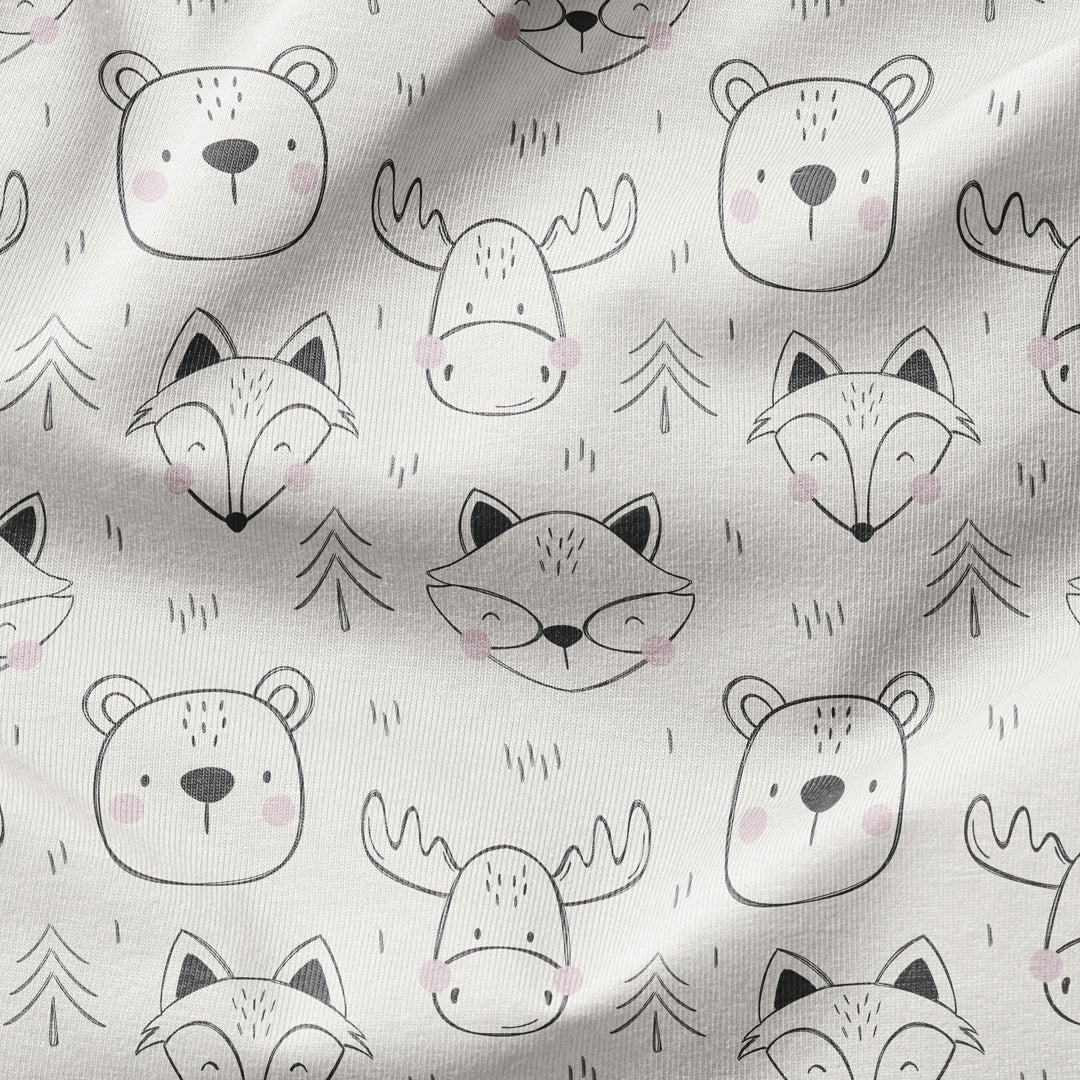 Bügelbild Waldgänger  - Bär