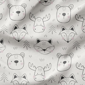 Bügelbild Waldgänger  - Waschbär