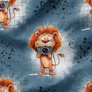 Bügelbild Leo Löwe - der kleiner Knipser