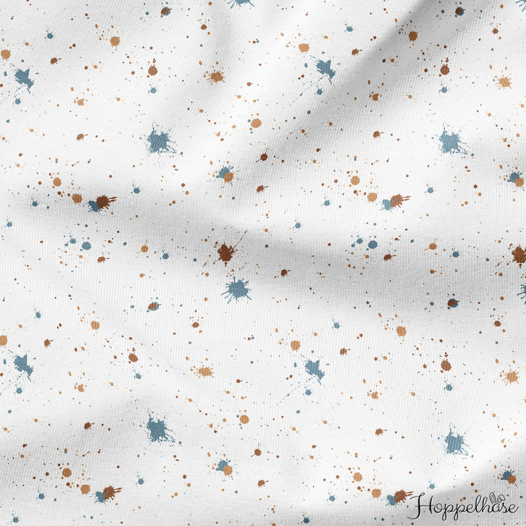 Splashes Warm and Blue