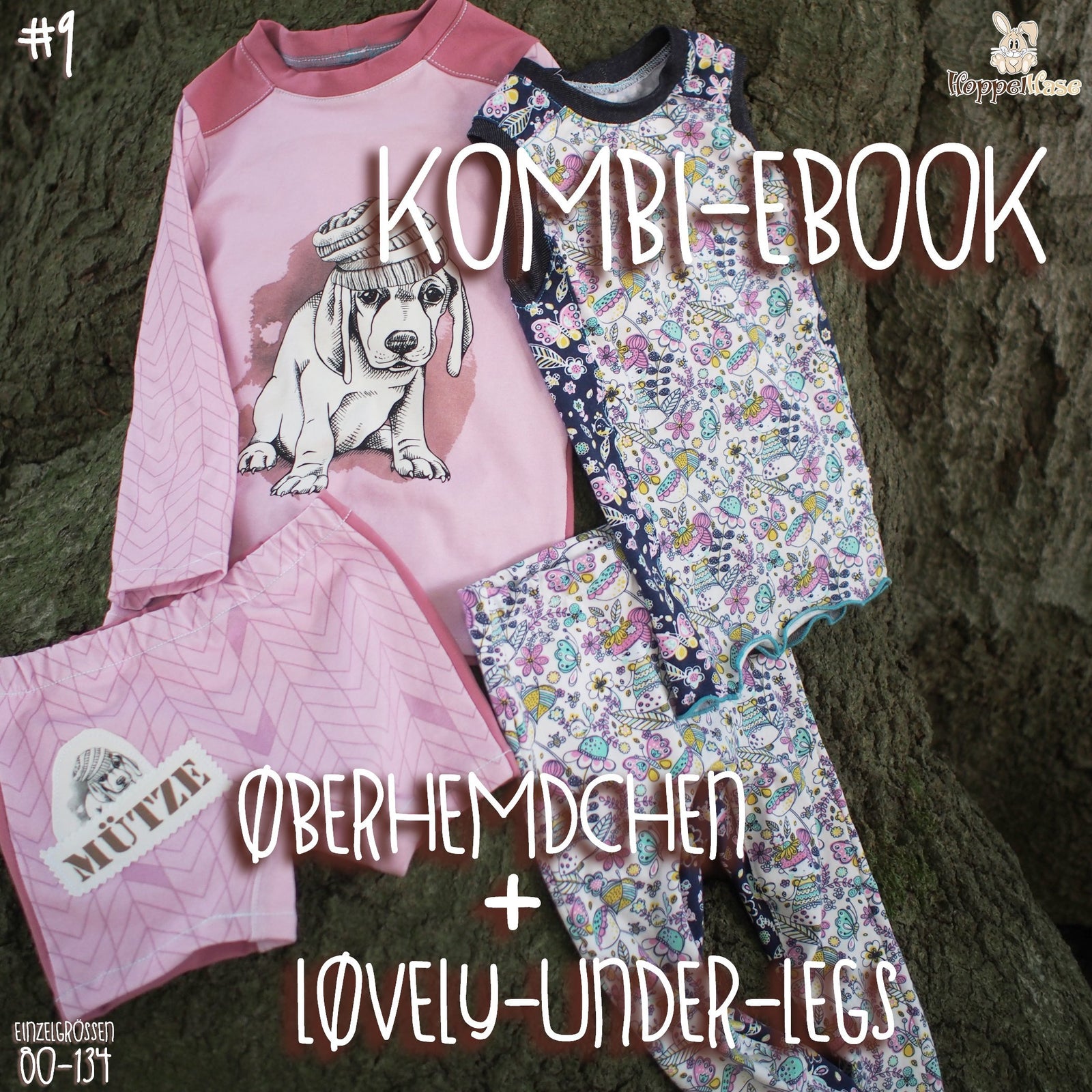 #9 ØBERHEMDCHEN + LØVELYunderLEGS 80-134 (Kombi eBook)
