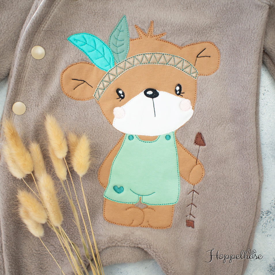 #69 Boho Bär Junge von Stuffdeluxe