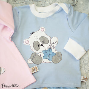 Set #Panda mit Stern blau #68