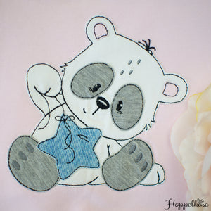 Set #Panda mit Stern rosa #68