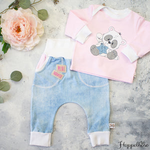 Set #Panda mit Stern rosa #68