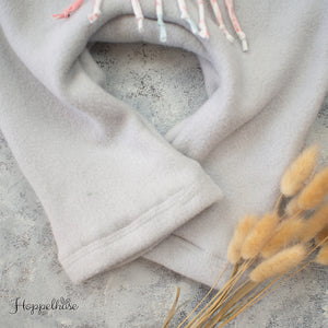 Baumwoll-Fleece Anzug mit Stickbild